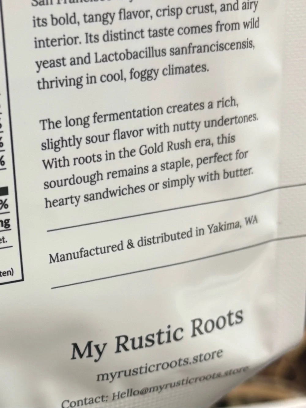 Sourdough Starter Farmhouse Roots NEW ITEM Final Sale